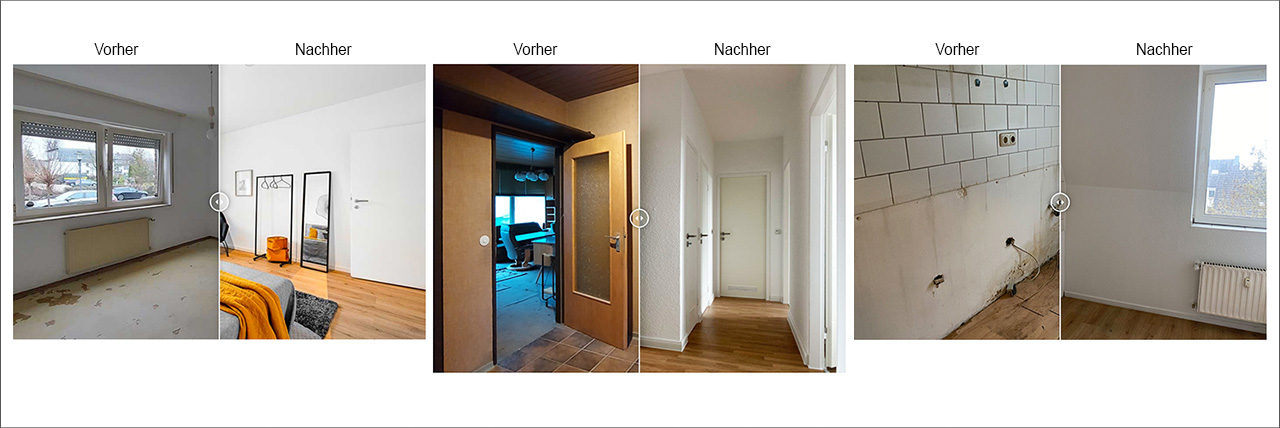 Websitegestaltung in Gelsenkirchen: Vorher Nachher Effekt Websitegestaltung in Gelsenkirchen: Vorher Nachher Effekt