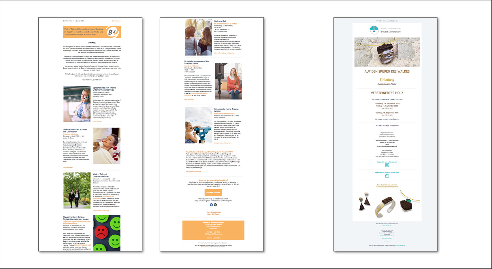 Newsletter zur Kundenpflege