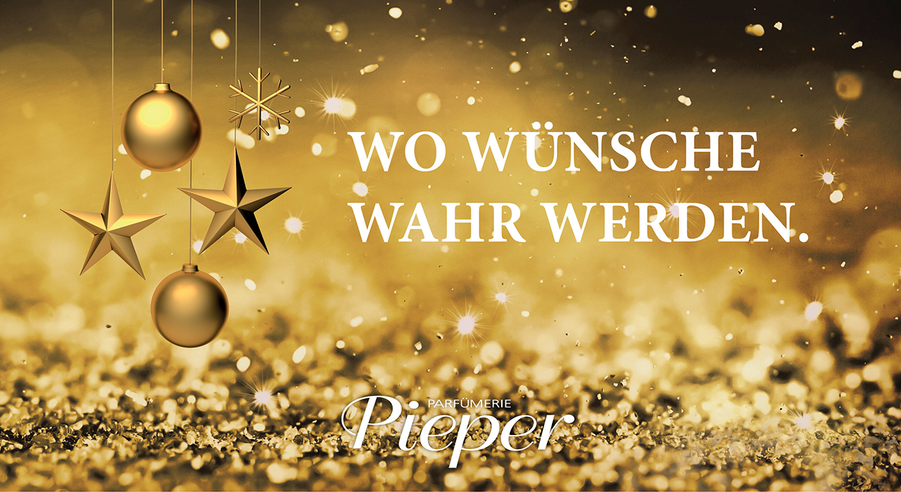 Die Weihnachtskampagne 2020 der Parfümerie Pieper